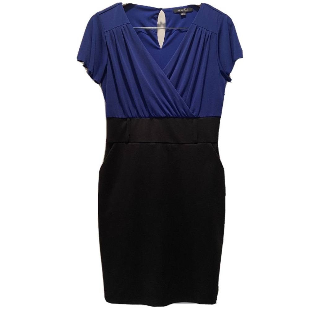 EUC Blue HeartSoul Dress Size Large L Pockets